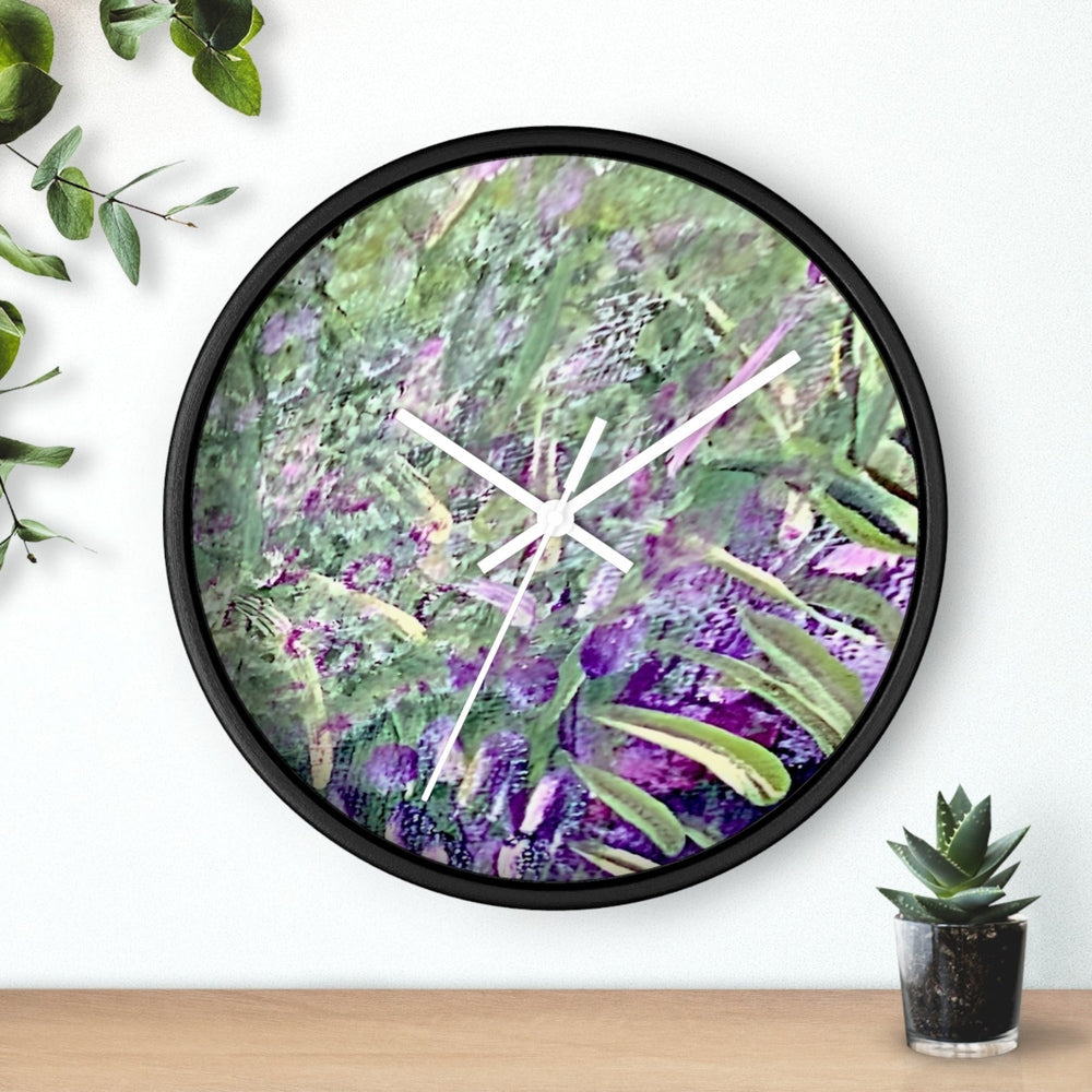 Wildflower Wall Clock