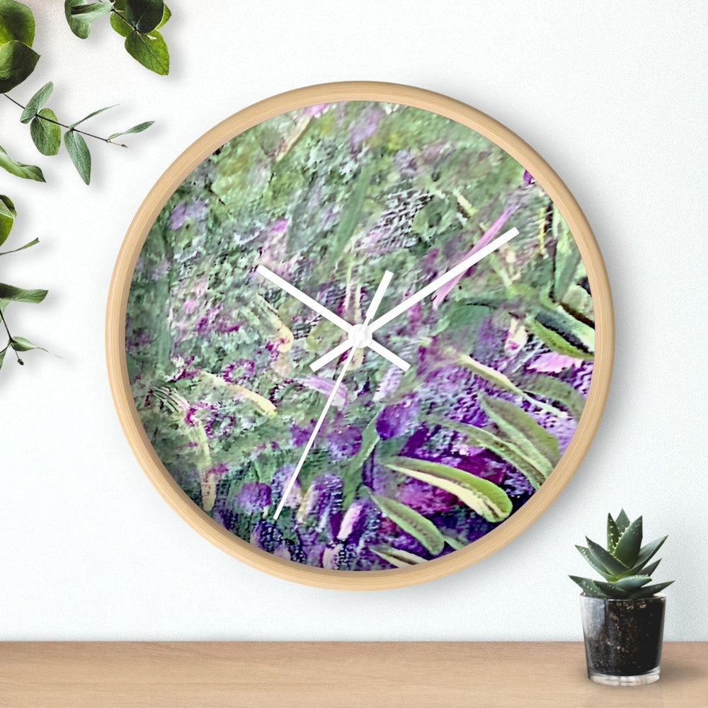 Wildflower Wall Clock