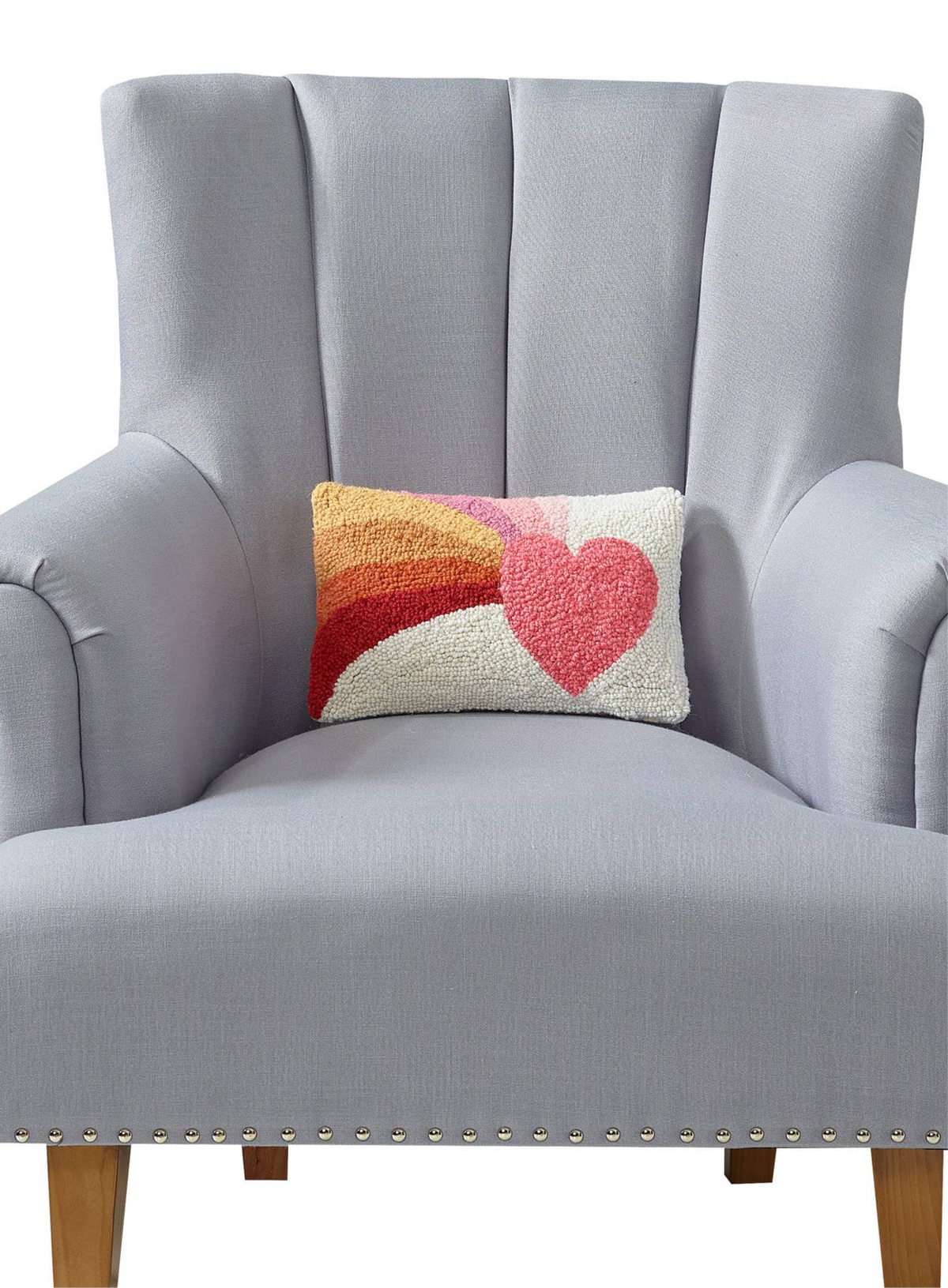Shooting Heart Hook Pillow