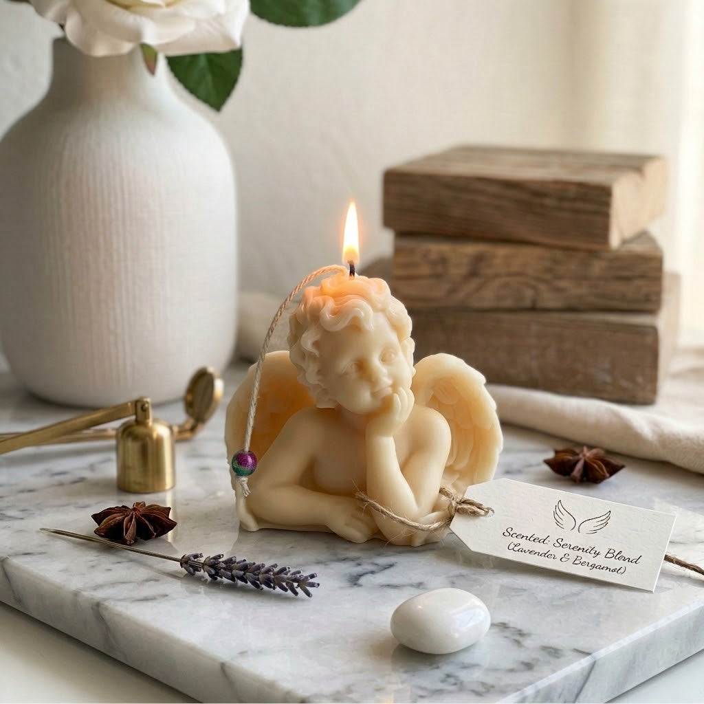 Angel Soy Wax Candle