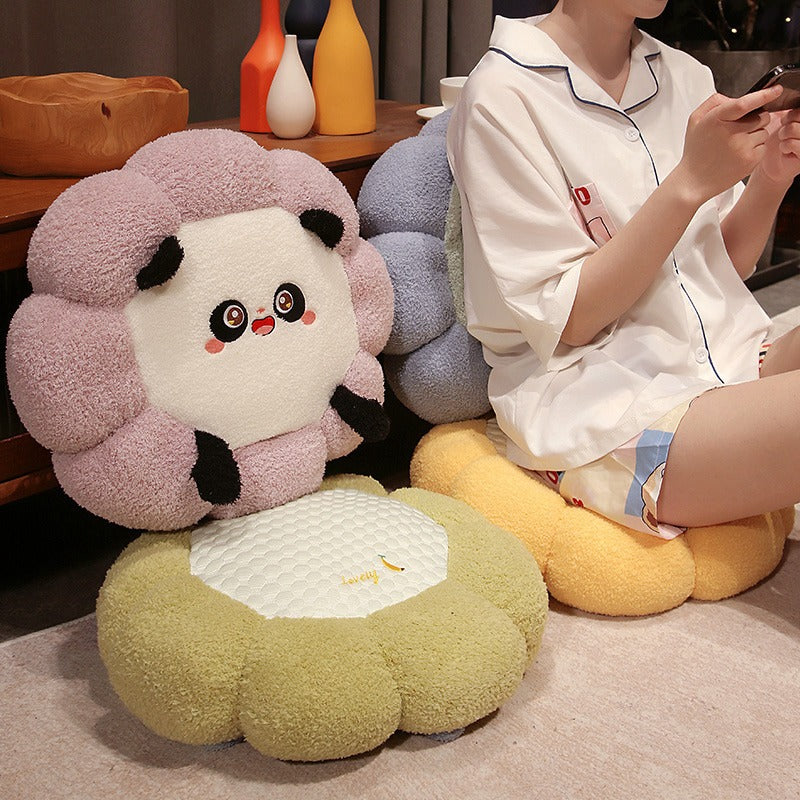 Cool summer ice bean cushion cartoon futon tatami buttocks cushion student Office chair sofa cushion