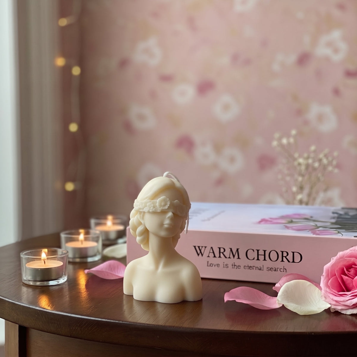 Blindfolded Lady Soy Candle