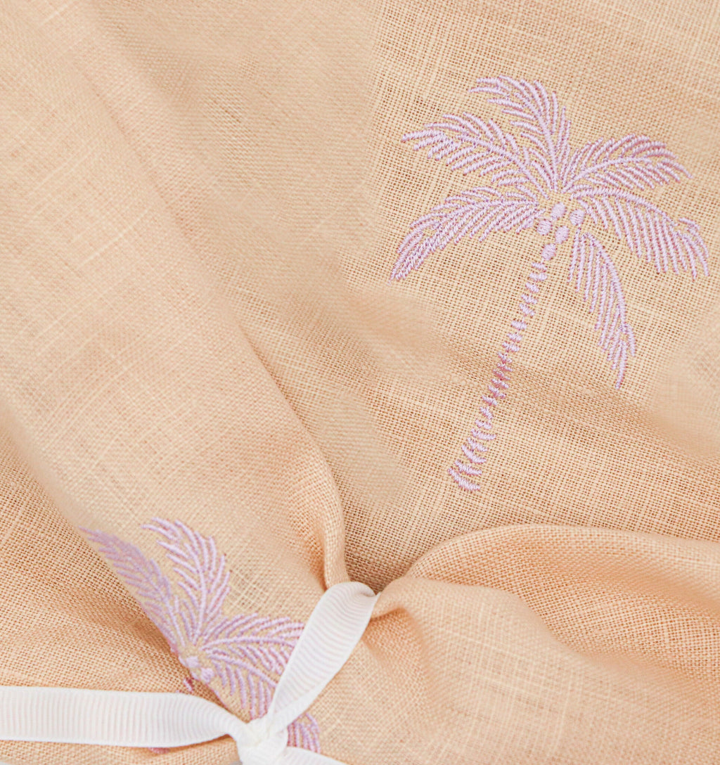 Blush Buttercream Linen Napkins – Set of 4
