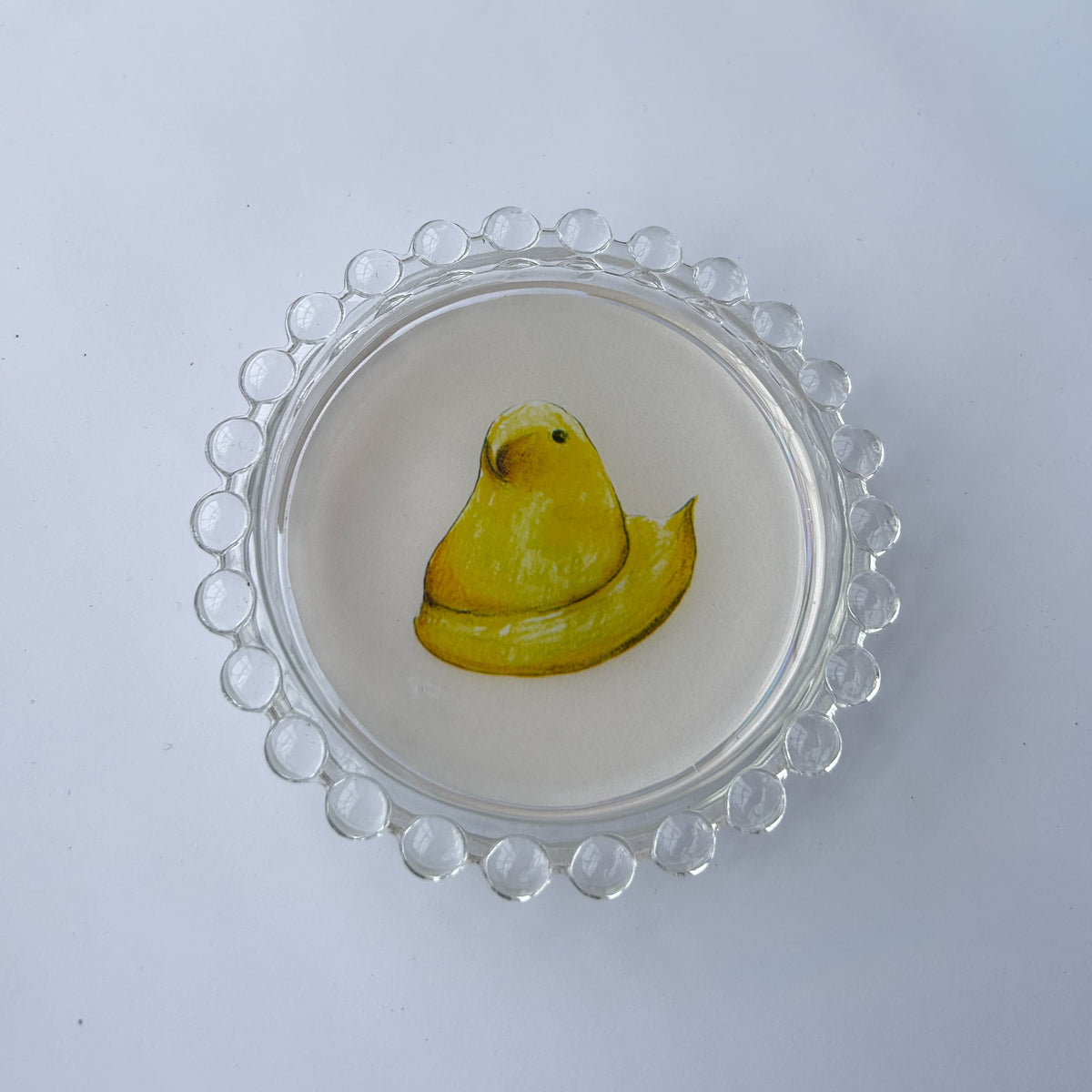 Peeps Chick Trinket Dish