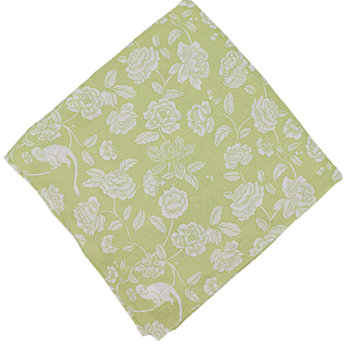Eden Flora Parlour Premium Linen Tablecloth