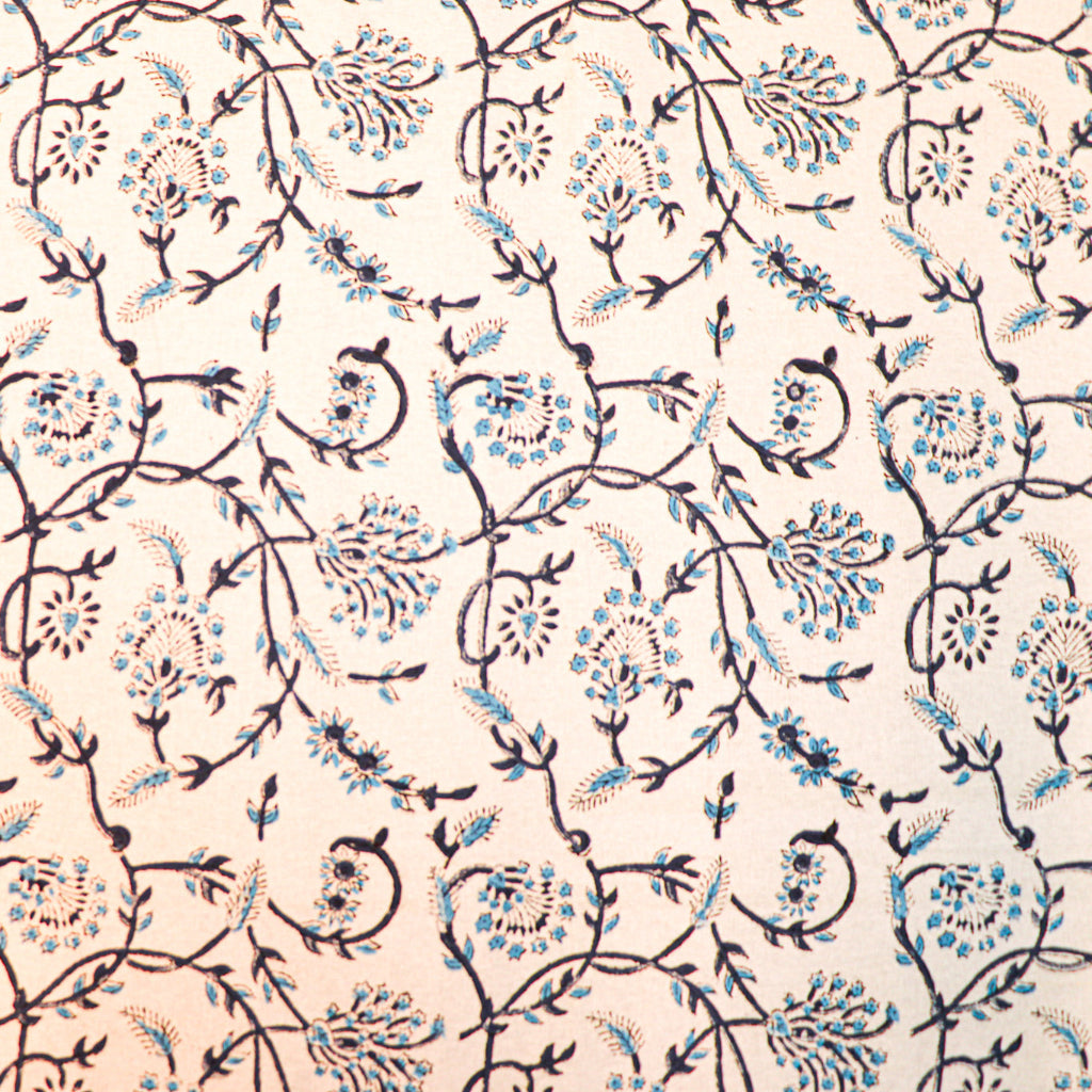 Eleanor Royal Blue Organic Cotton Tablecloth