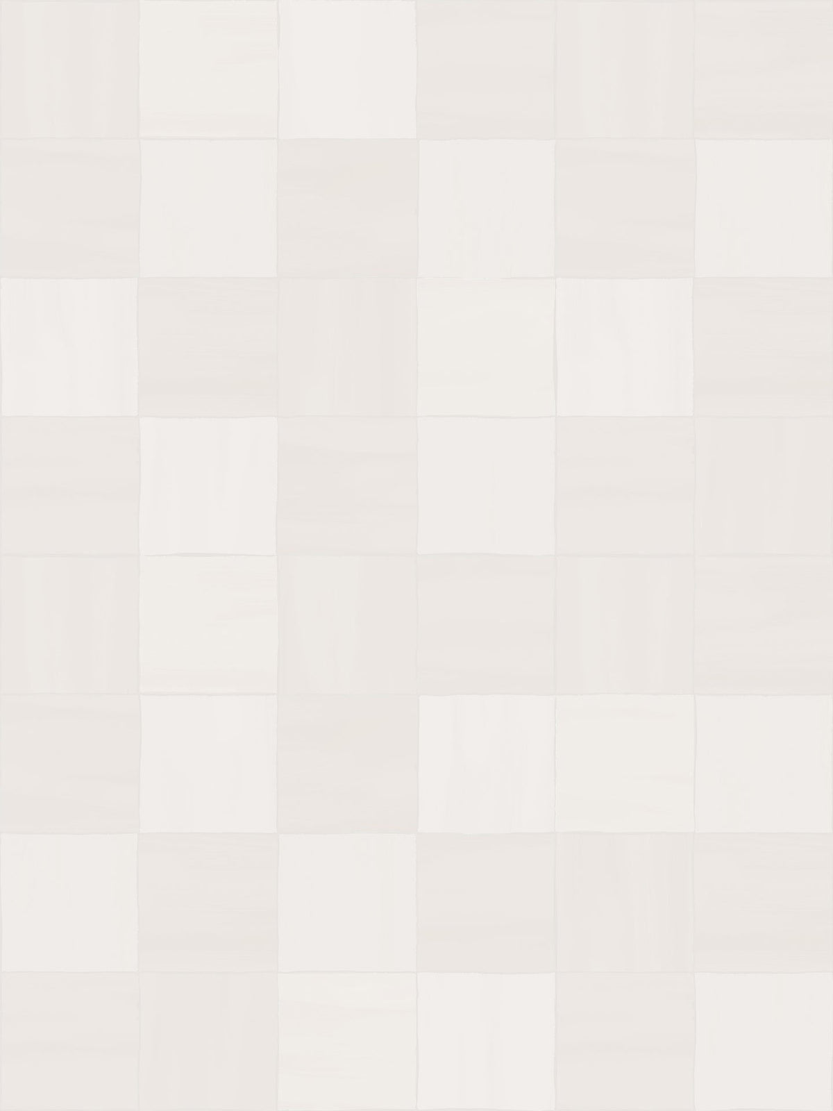 Zellige Wallpaper, antique white