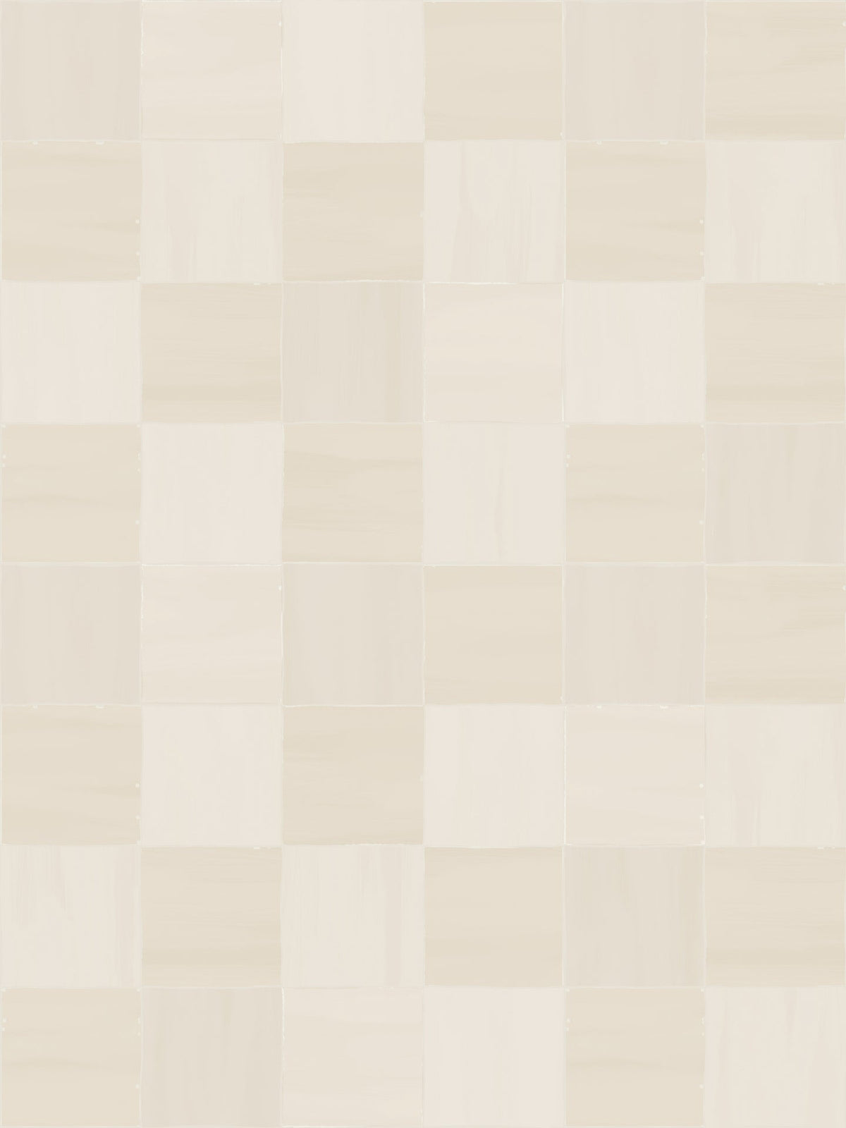 Zellige Wallpaper, bone