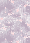 Palm Petal Wallpaper, lavender