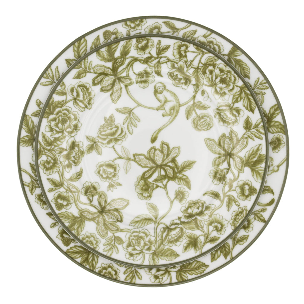 Pembroke Safari Porcelain Starter Plates – Set of 4 (+1 Bonus Plate)