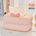 Cute Pink Bow Tissue Box