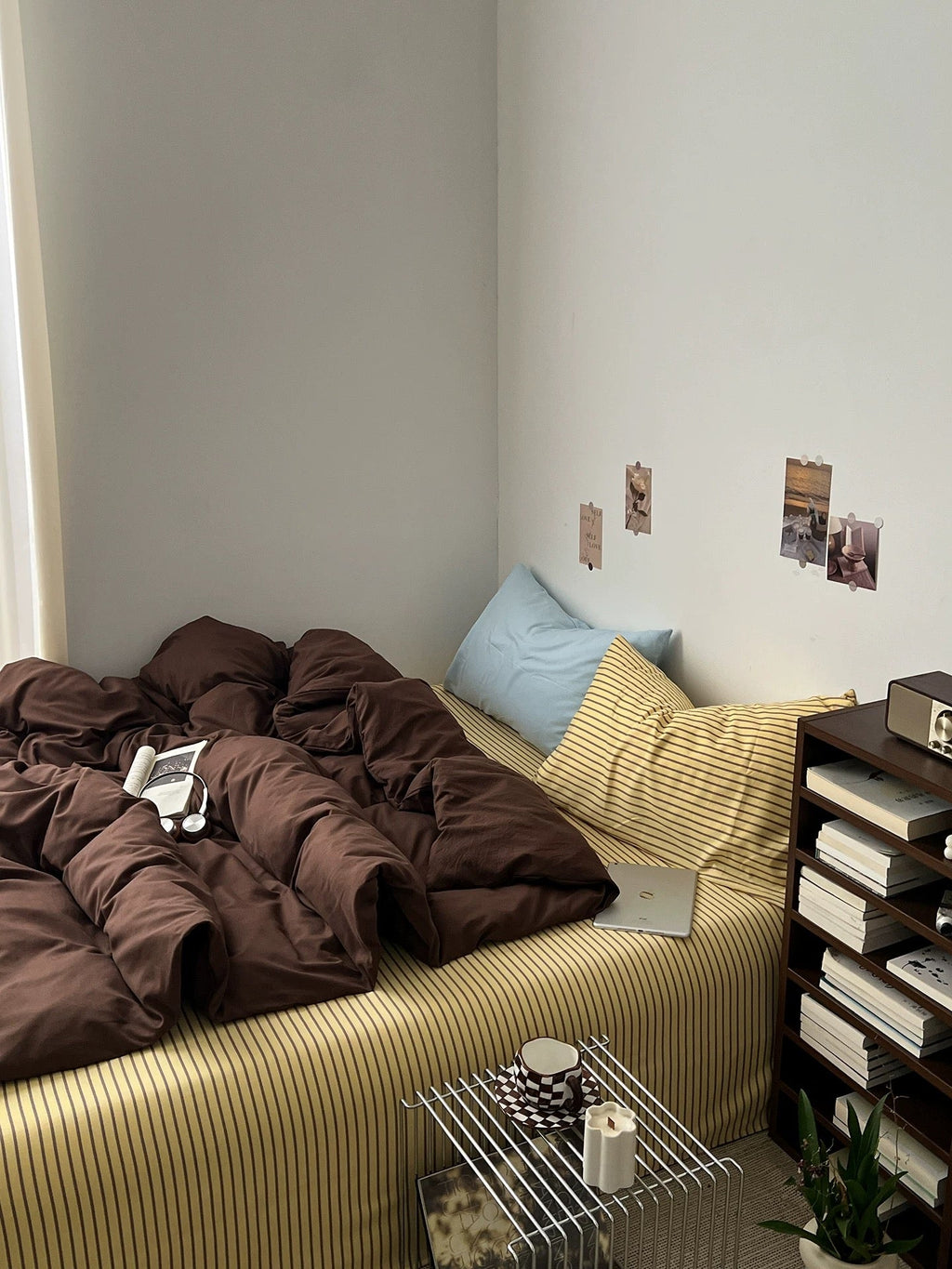 Dark Brown Bedding Set
