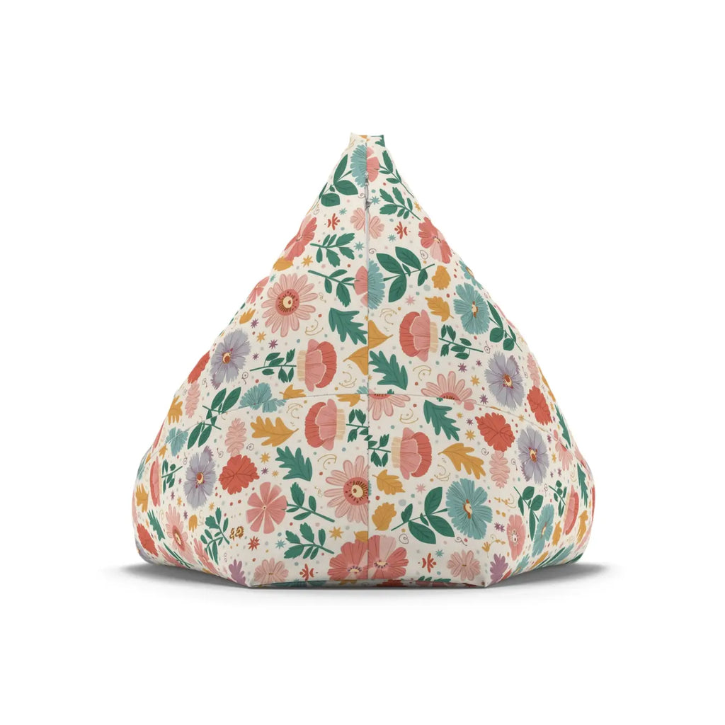 DipaliZ Floral Bean Bag Covers Durable Polyester Fabric