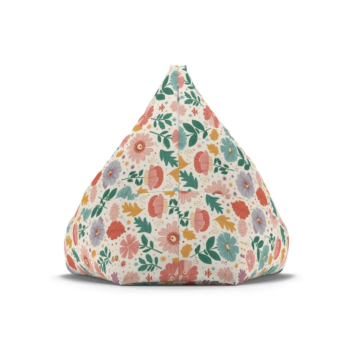 DipaliZ Floral Bean Bag Covers Durable Polyester Fabric
