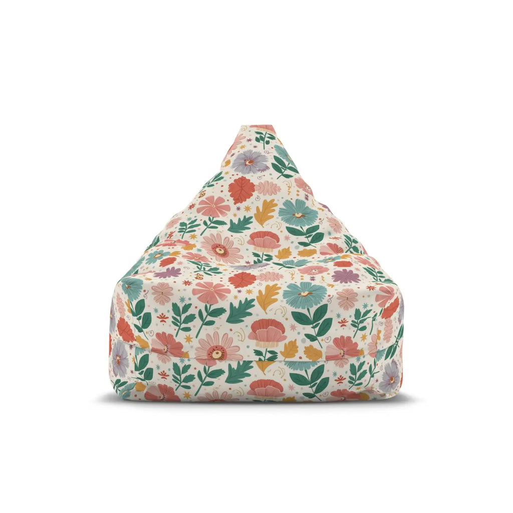 DipaliZ Floral Bean Bag Covers Durable Polyester Fabric