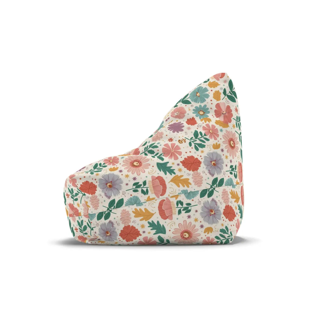 DipaliZ Floral Bean Bag Covers Durable Polyester Fabric