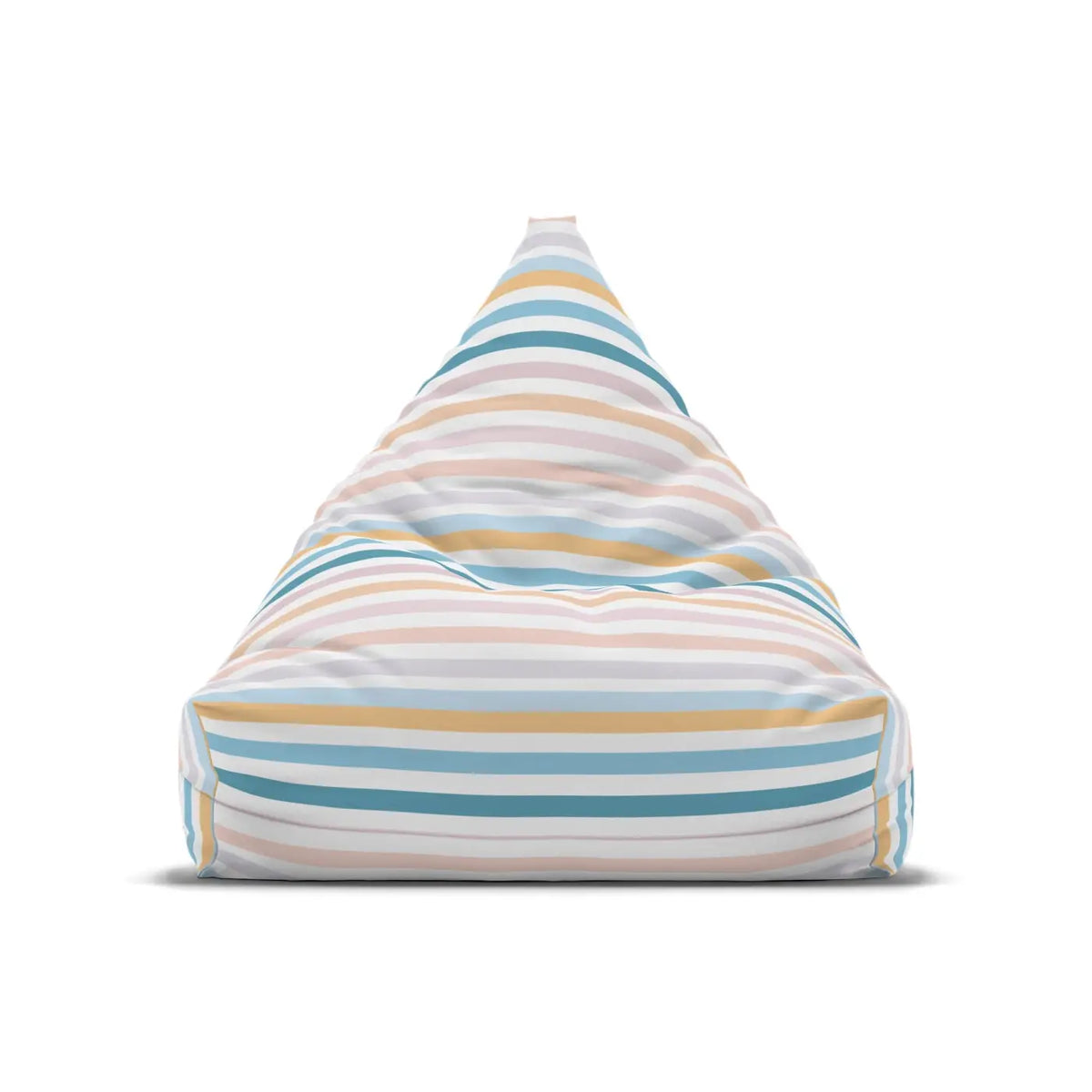 DipaliZ Bean Bag Covers Pastel Stripes Durable Fabric