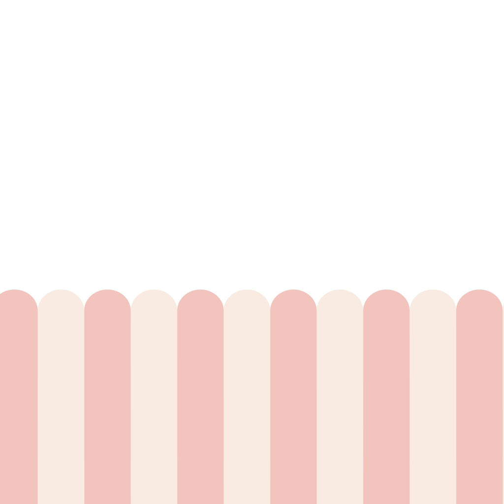 Playful Pickets (Pink) Wallpaper
