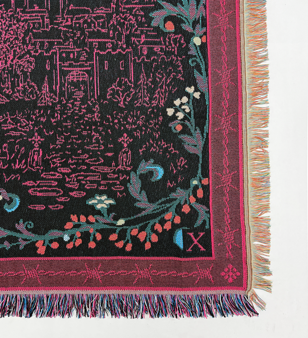 DARK KINGDOM TAPESTRY (PINK)