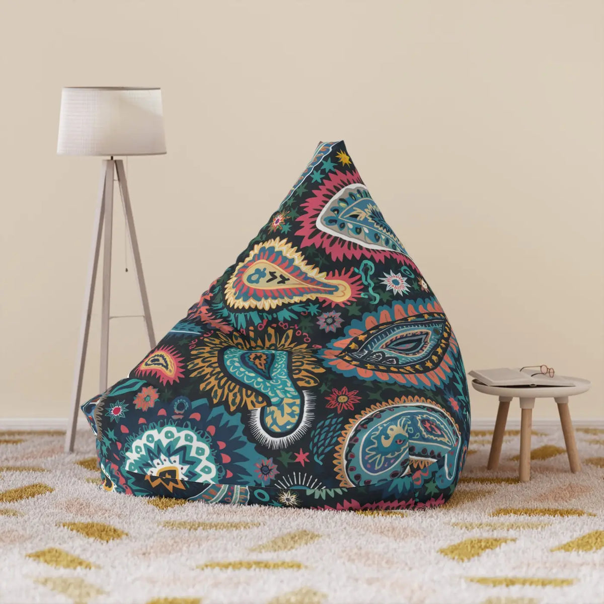 DipaliZ Comfy Bean Bags Covers Durable Large Sizes Polyester